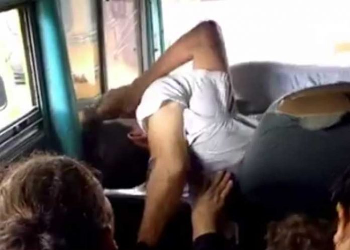 Pleito entre buseros causa conmoción en Ciudad Sandino