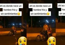 «Le rompieron el corazón» Joven llora y reclama a gritos infidelidad Hombre llora y reclama a gritos infidelidad
