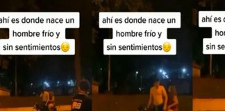 Hombre llora y reclama a gritos infidelidad