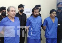 ¡A prisión! Policía de Bluefields captura a presuntos autores de asesinato Presentación de delincuentes y presuntos asesinos en Bluefields