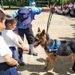 Policía Nacional visita colegios de primaria en el departamento de Rivas Autoridades policiales visitan colegio en Rivas