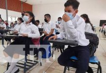 Realización del certamen para conocer al mejor estudiante de primaria en Managua