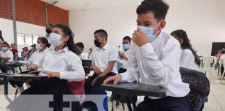 Realización del certamen para conocer al mejor estudiante de primaria en Managua