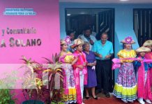 Inauguran puesto de salud para atender a familias en el Distrito V de Managua Nuevo puesto de salud en el Distrito V de Managua