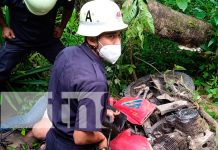 ¡Trágico! Encuentran el cuerpo sin vida de un motociclista en Nueva Segovia