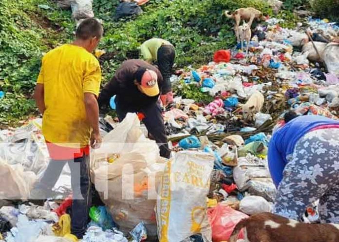 Mujeres organizadas de Nandaime trabajan en reciclaje