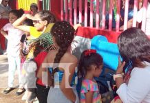 Inauguración de parque en la Colonia Leonel Rugama