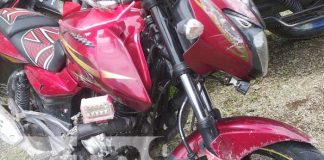 Escena de accidente de tránsito en Río Blanco