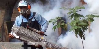 Jornada de fumigación contra el dengue en Rivas