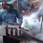 Jornada de fumigación contra el dengue en Rivas