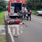 22 de agosto: Informate de las noticias más relevantes en Nicaragua Motociclistas lesionados tras impactar con un animal en Juigalpa, Chontales