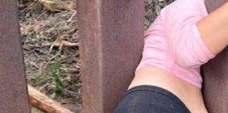 Abandona a su suerte a migrante tras quedar prensada en muro fronterizo