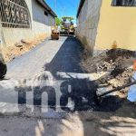 Nuevas calles en el sector de las Casas para el Pueblo en Managua Mejoramiento vial en calles de Casas para el Pueblo en Managua