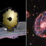 Telescopio James Webb captura nueva imagen de galaxia Rueda de Carro James proporciona visión de lo ocurrido a esta galaxia