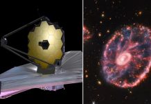 Telescopio James Webb captura nueva imagen de galaxia Rueda de Carro James proporciona visión de lo ocurrido a esta galaxia