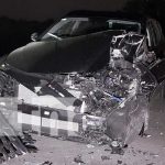 Borracho y atrevido: Conductor casi se mata en carretera de Tipitapa Escena de accidente de tránsito en Carretera Panamericana Norte, Tipitapa