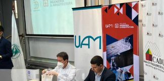 Firma de acuerdos entre la UAM y CADUR