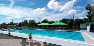 Piscina semi olímpica, el nuevo atractivo de Ciudad Sandino, Managua