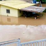 Desbordamiento del río Uairén en Venezuela deja a familias damnificadas Desbordamiento del río Uairén en Venezuela deja a familias damnificadas
