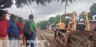 Entregan 200 metros de sitio para construcción de calles en Muy Muy, Matagalpa
