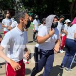 Realizan zumbatón en un colegio de Managua