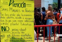 Escuela prohíbe la entrada a mamás que vistan demasiado "sexys"