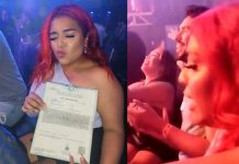 Mujer se va de fiesta para celebrar su divorcio