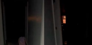¿A quién le decís hola? Madre graba cuando su hija saluda un fantasma
