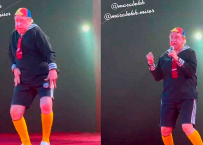 Critican a Kiko por bailar en 