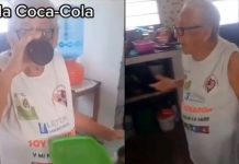 La reacción de una abuelita por defender la gaseosa se vuelve viral La reacción de una abuelita por defender la gaseosa se vuelve viral