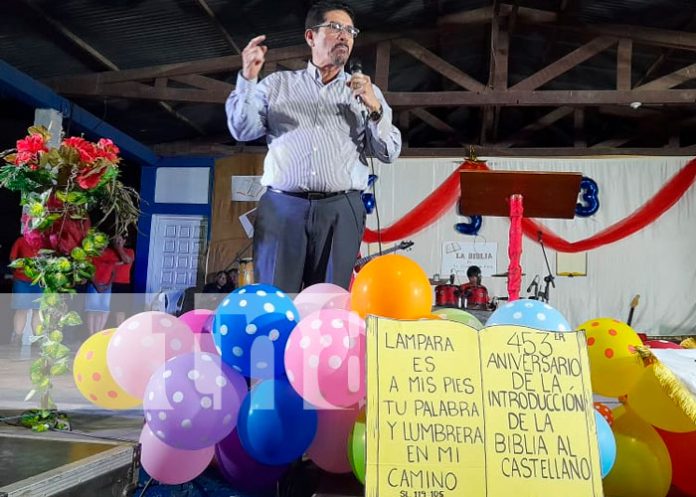 Celebran el 453 aniversario de la traducción de la biblia en Nandaime