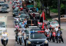 Realizan caravana «Hay patria» en Jinotega Realizan caravana hay patria en Jinotega