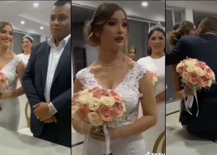 Futuro esposo realiza pesada broma a su pareja y es viral en TikTok