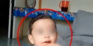 Niño celoso escupe comida a su padre porque besó a su mamá (VIDEO)