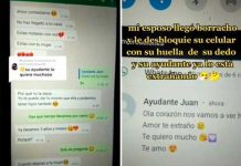 Te agarraron papá! Mujer descubre infidelidad de su esposo con ayudante
