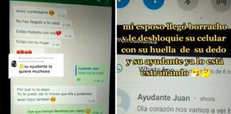 Te agarraron papá! Mujer descubre infidelidad de su esposo con ayudante