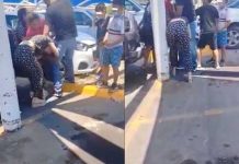 ¡Que pena! Mujer se "agarra de las mechas" con la amante de su esposo