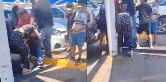 ¡Que pena! Mujer se "agarra de las mechas" con la amante de su esposo