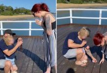 «Te libraste»: Hombre se le cae anillo al mar mientras pedía matrimonio "Te libraste": Hombre se le cae anillo al mar mientras pedía matrimonio
