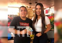 La Ruleta Ganadora de Crónica TN8 premió a comerciante de León La Ruleta Ganadora de Crónica TN8 premió a comerciante de León