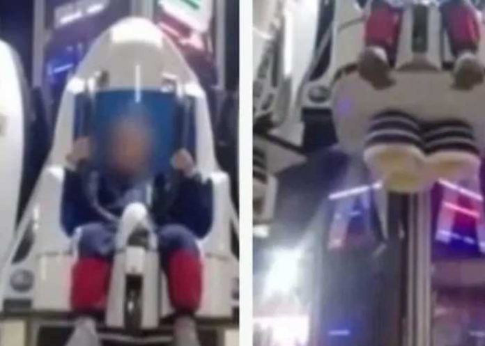 Juego mecánico en Brasil deja 3 lesionados luego de descomunal golpe