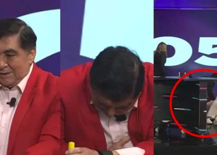 1 ¿Le dio un infarto? Carlos Bonavides se desmaya en programa (VIDEO)