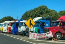 Paraguay: Camioneros protestan por alto precio de hidrocarburos