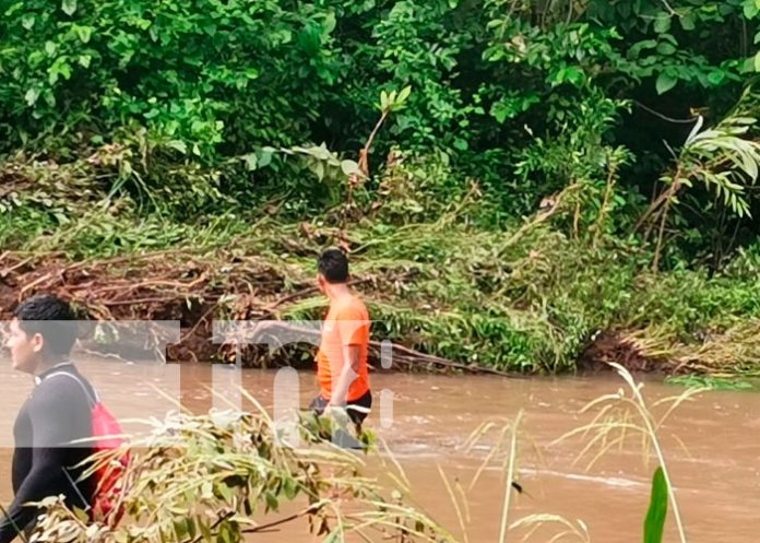 Suspenden búsqueda del señor arrastrado por las corrientes en Juigalpa