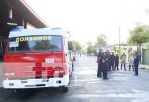 Camiones apagafuego desplazados para nueva estación de Bomberos en Muelle de los Bueyes Camiones apagafuego desplazados para nueva estación de Bomberos en Muelle de los Bueyes