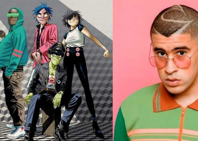 ¡Bomba! Gorillaz y Bad Bunny traen nuevo tema musical
