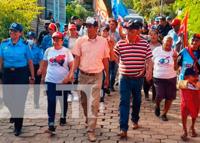 1 Nandaime realiza caminata para conmemorar a sus héroes y mártires