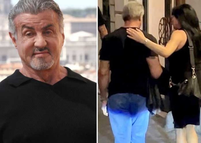 ¡Que rápido la superó! Sylvester Stallone es visto con otra mujer
