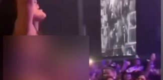 ¡VIDEO! Mujer se "empelota" en concierto de Ricardo Arjona
