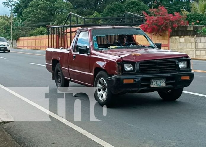 Reconstrucción de accidente que dejó dos lesionados en km 37 de la Ctra. Sur